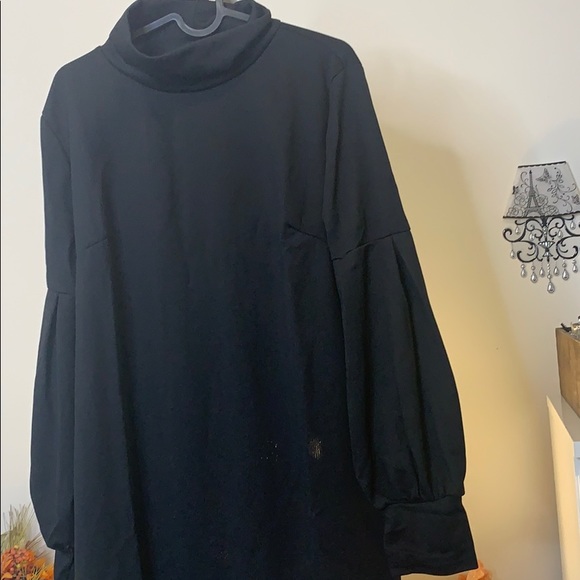 Black tunic dress - Picture 2 of 2